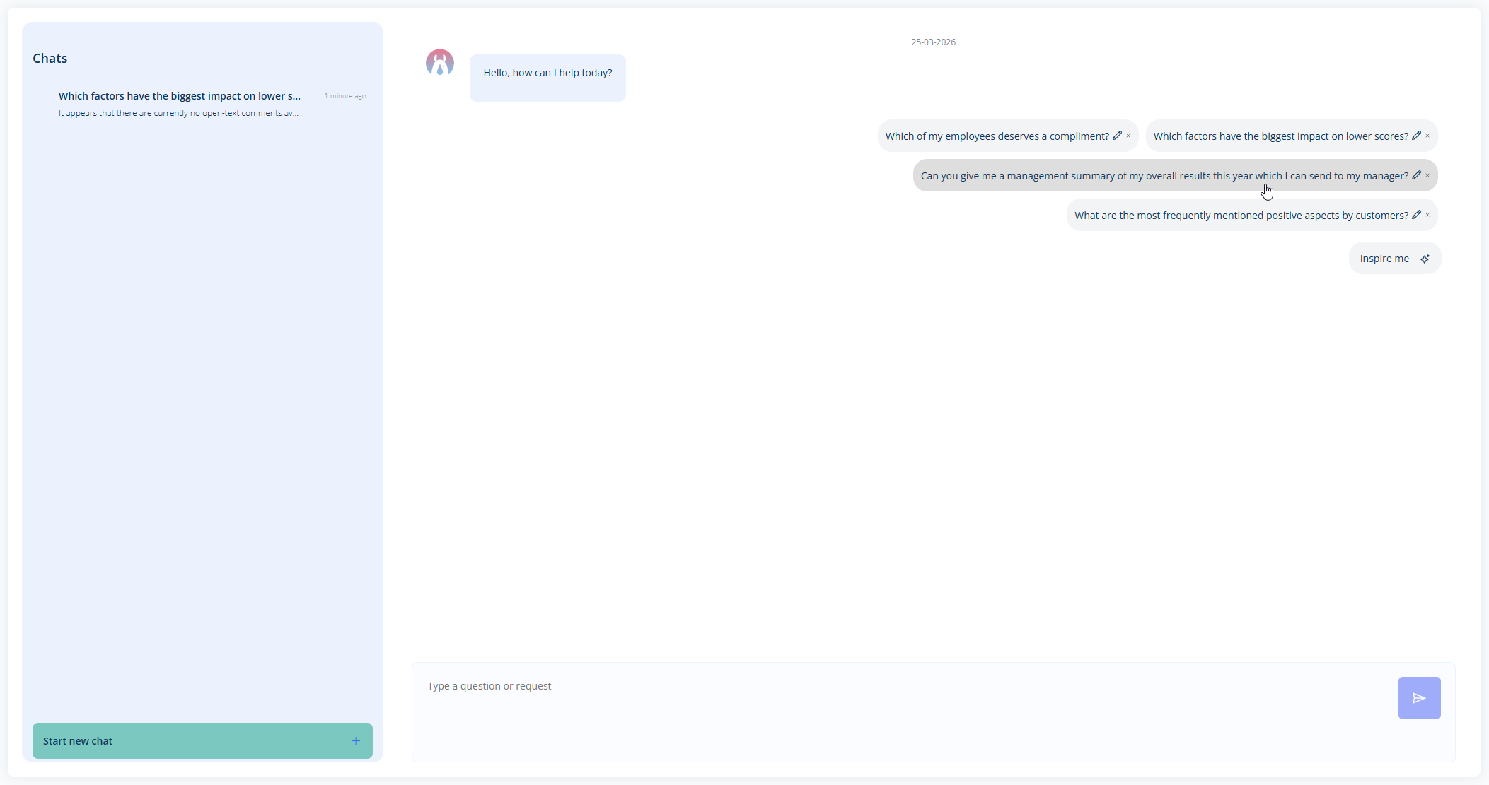 AI Feedback Assistant in Spotler FeedbackPro