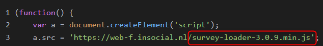 Example script with right version